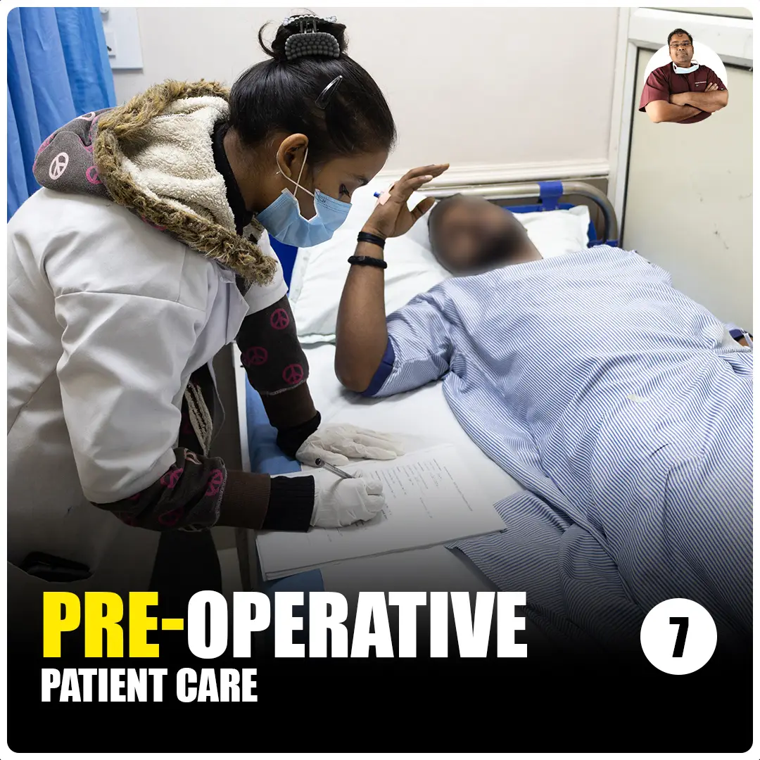 Pre Oprative patient care