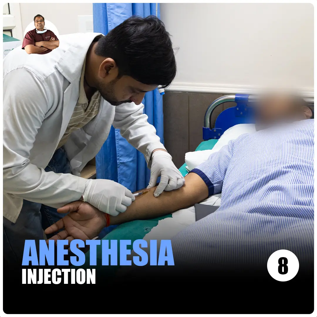 Anesthesia injection