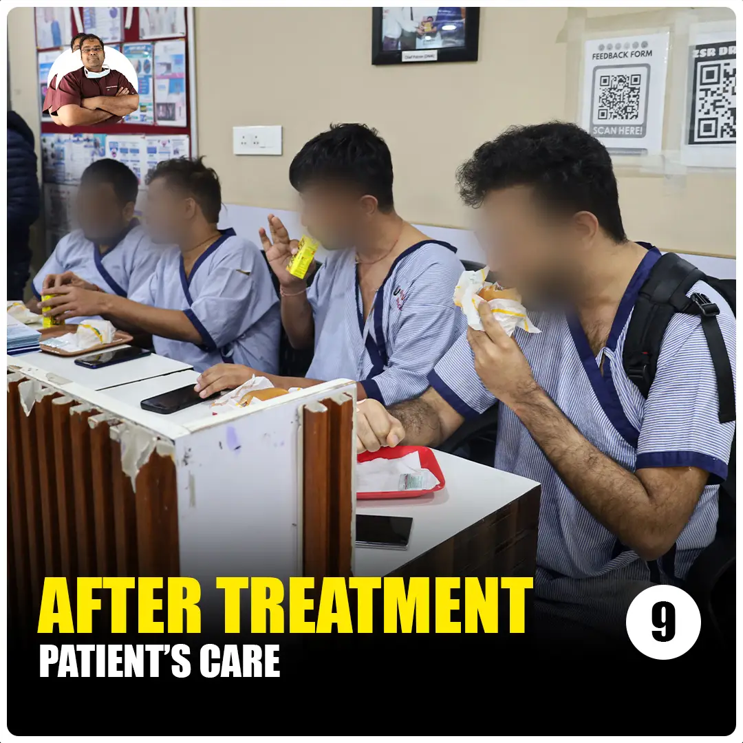 after treatment patients care