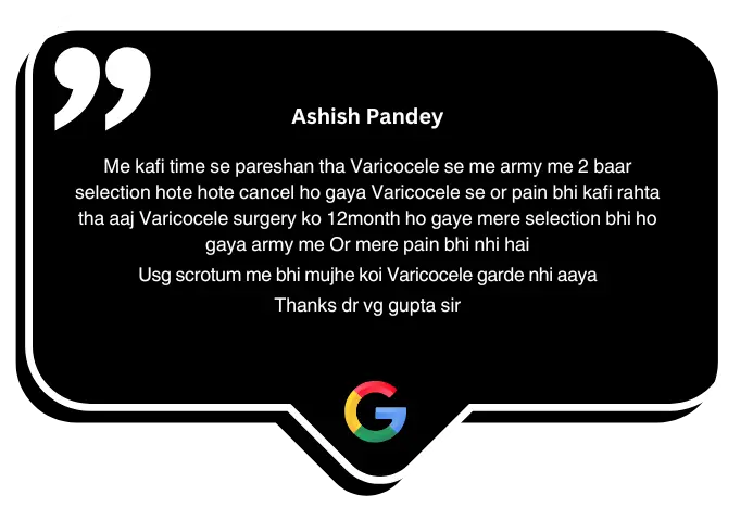 review for varicocele surgery in delhi