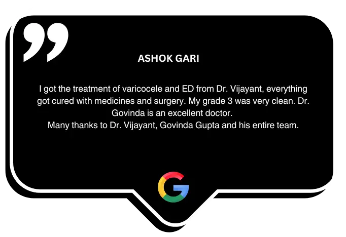review for varicocele surgery in delhi