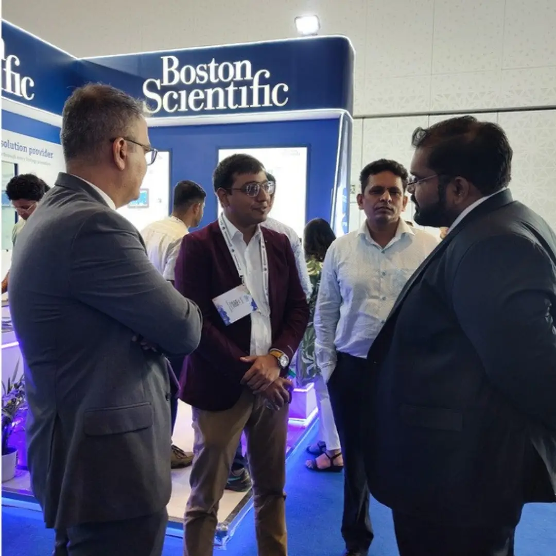 Dr. VG Gupta at Boston Scientific