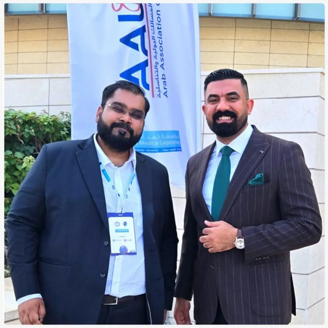 VG Gupta in Qatar for Penile Implant Surgeon Meet