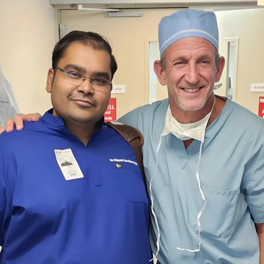 Dr. Vijayant Govinda Gupta with worlds top Penile Implant Surgeon