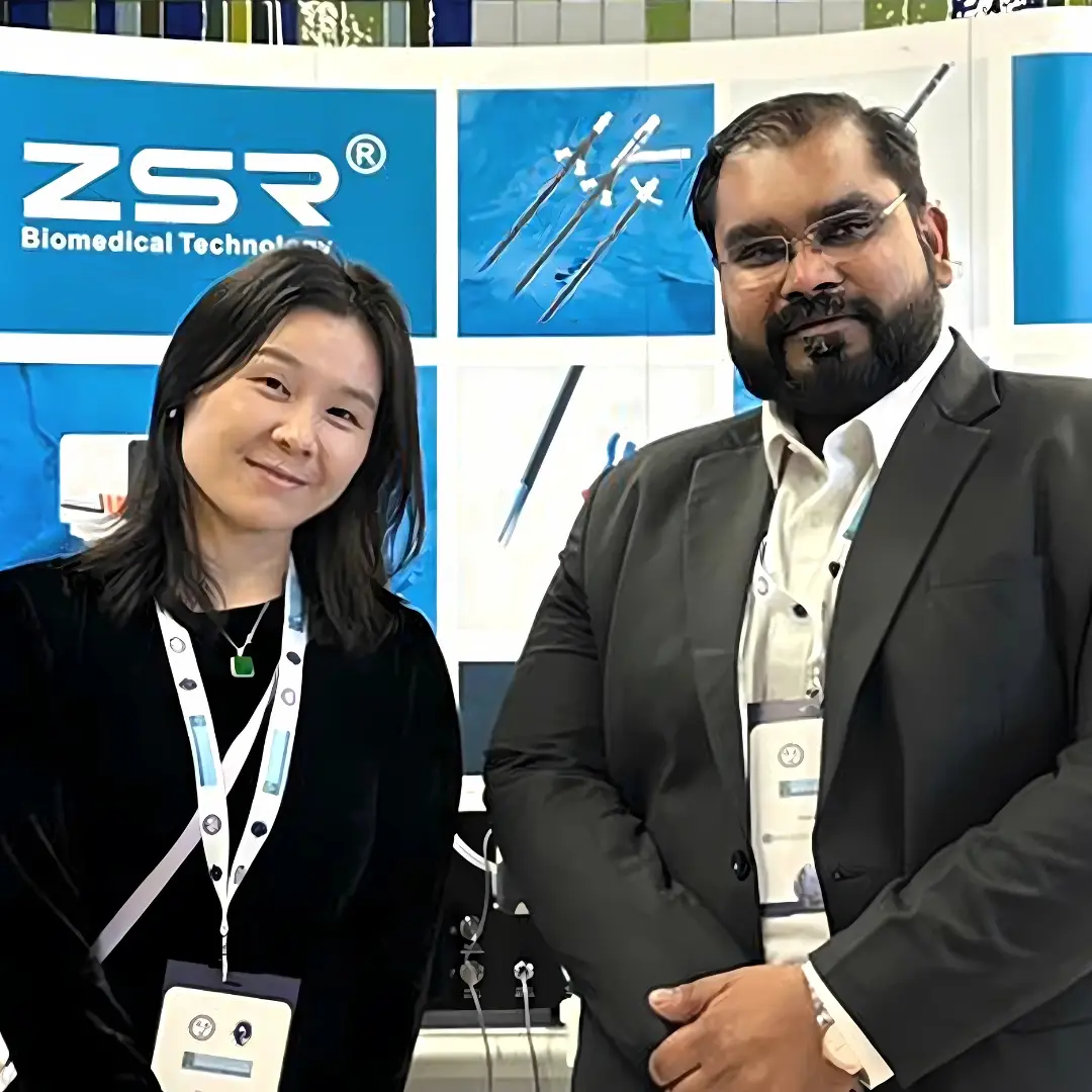 Dr VG Gupta with ZSR team in Chaina